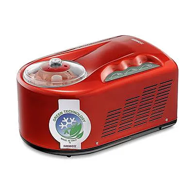 gelato pro 1700 up i-green - rojo - hasta 1kg de helado en 15-20 minutos